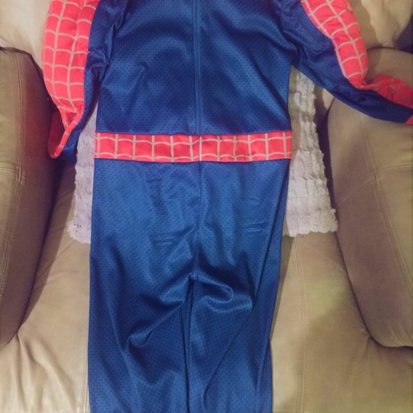 7 - 10 Marvel The Amazing SpiderMan 2 Muscle Chest Medium kids Halloween Costume - Picture 7 of 12